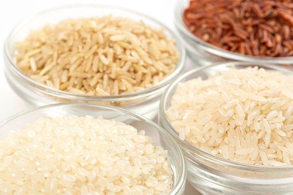 Different types of grains require different amounts of water.