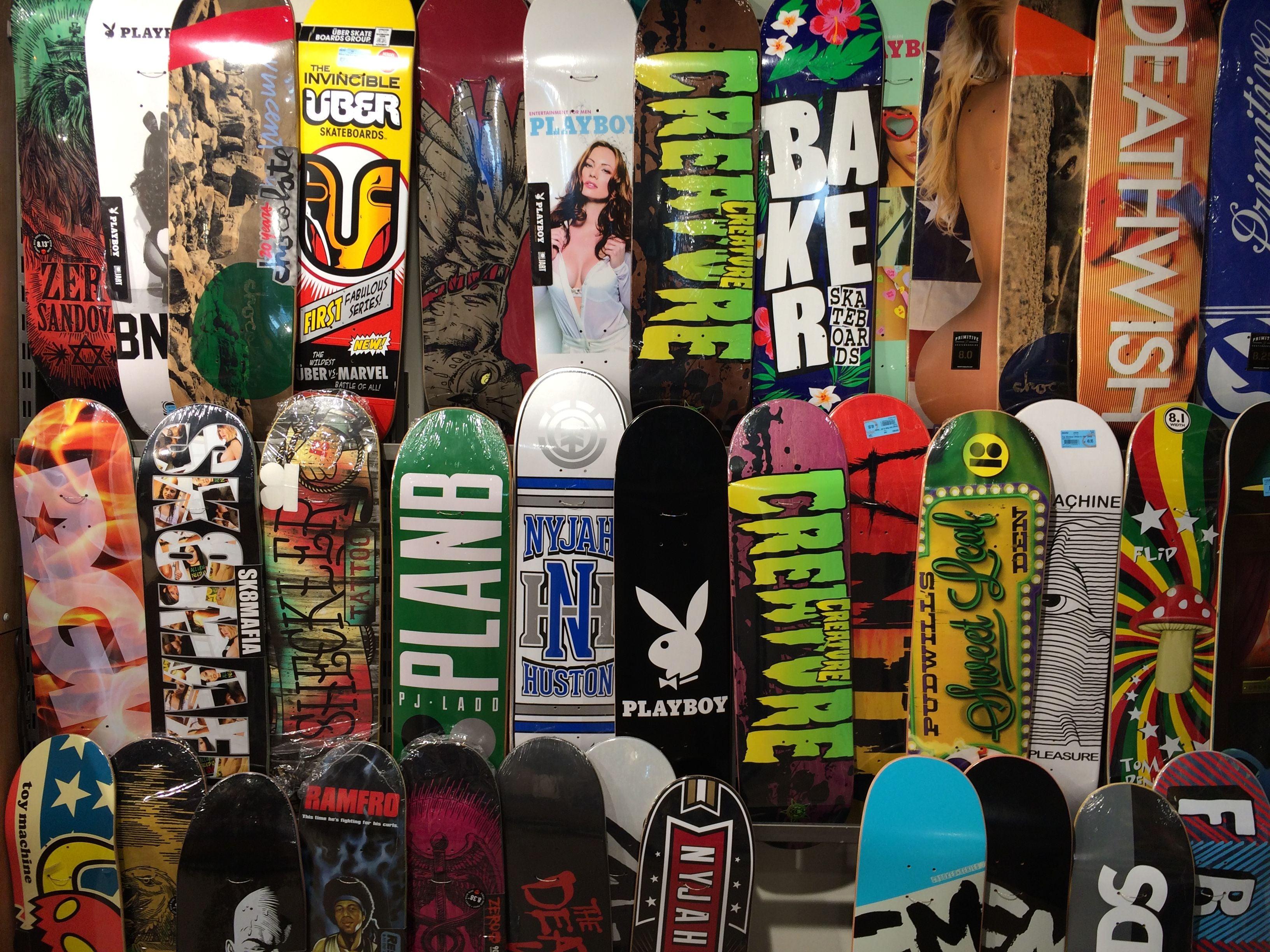 A Lot Of Skateboards