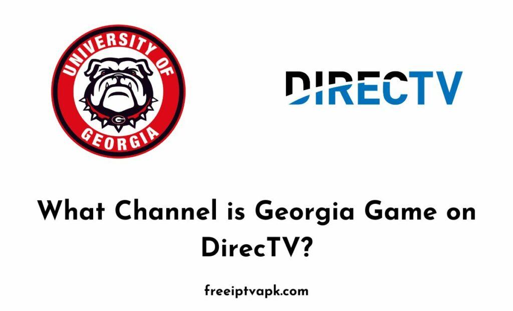 Georgia Game on DirecTV