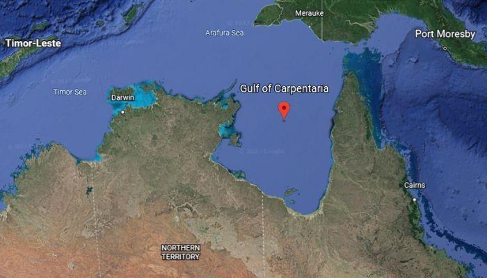 Gulf Of Carpentaria Map