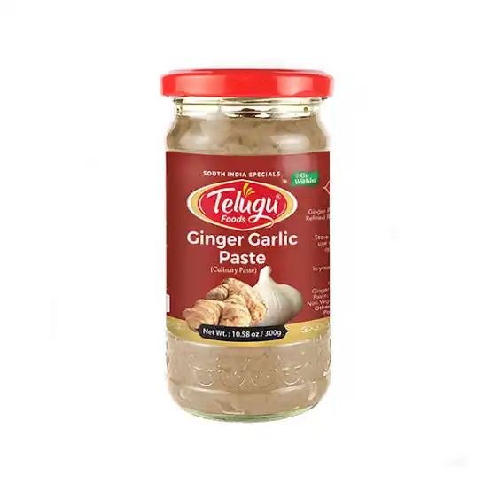 Garlic paste in grocery store