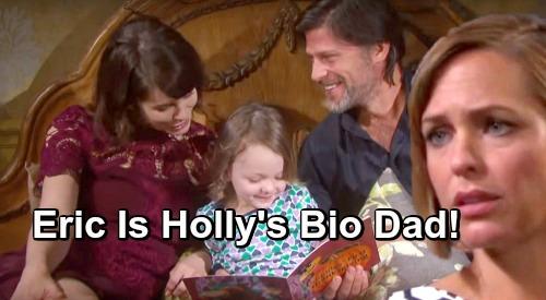 Days of Our Lives Spoilers: Eric Is Holly’s Bio Dad in Shocking Twist - Nicole Reunites with Eric, Form Happy Family?