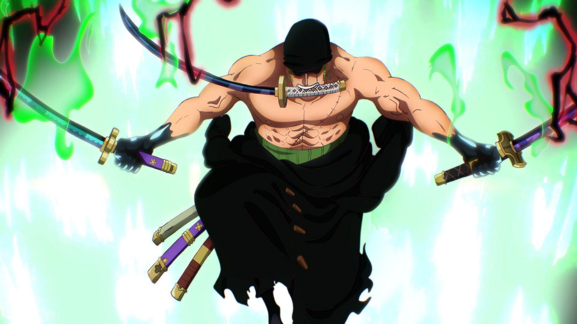 Roronoa Zoro as seen in One Piece